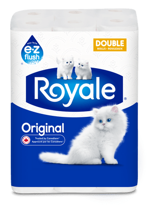 Royale® Original, rouleaux doubles