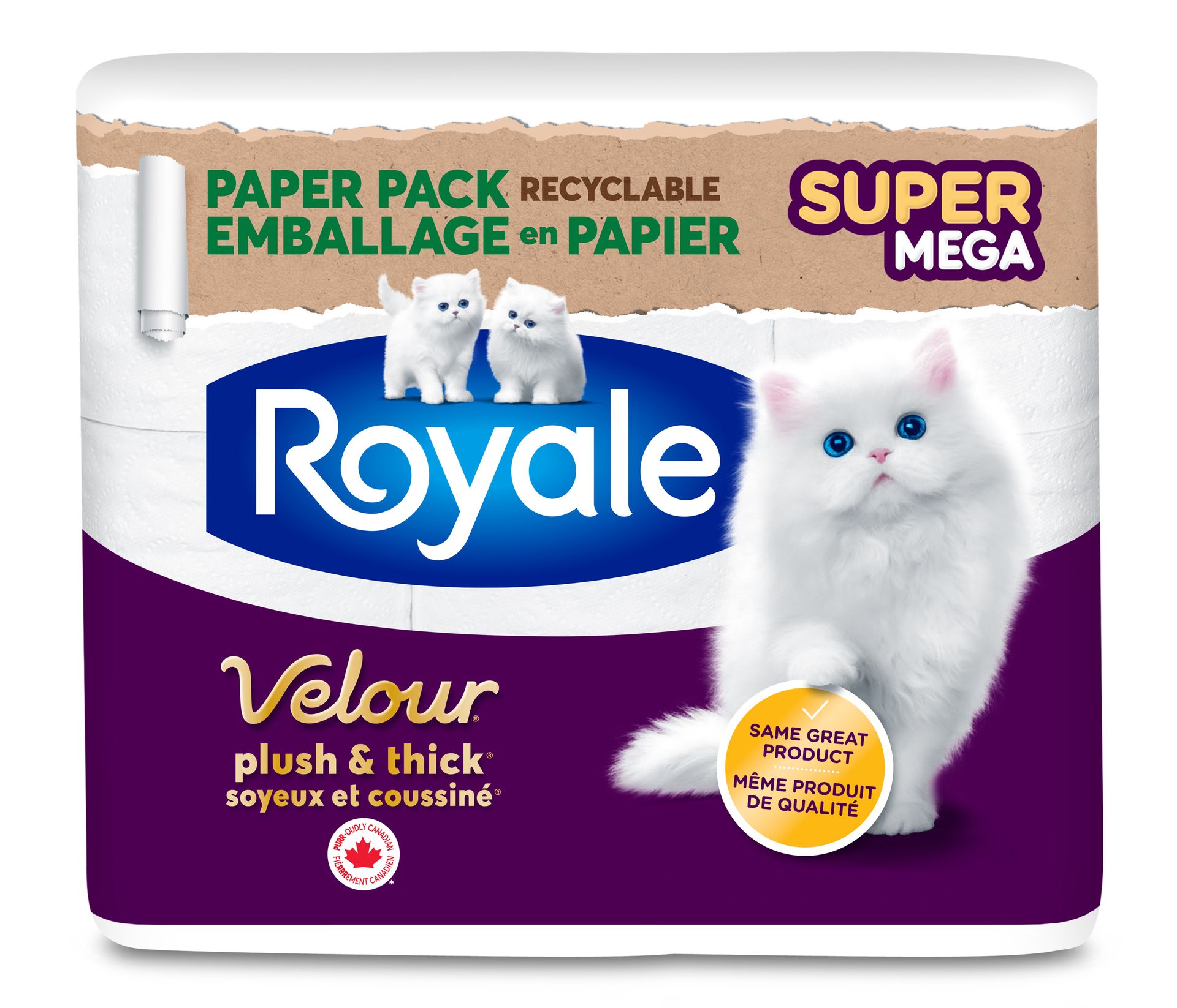 Royale Velour® Paper Pack - Super Mega Rolls